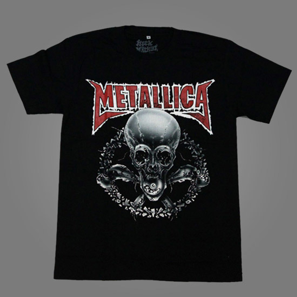 Футболка Metallica череп (019)