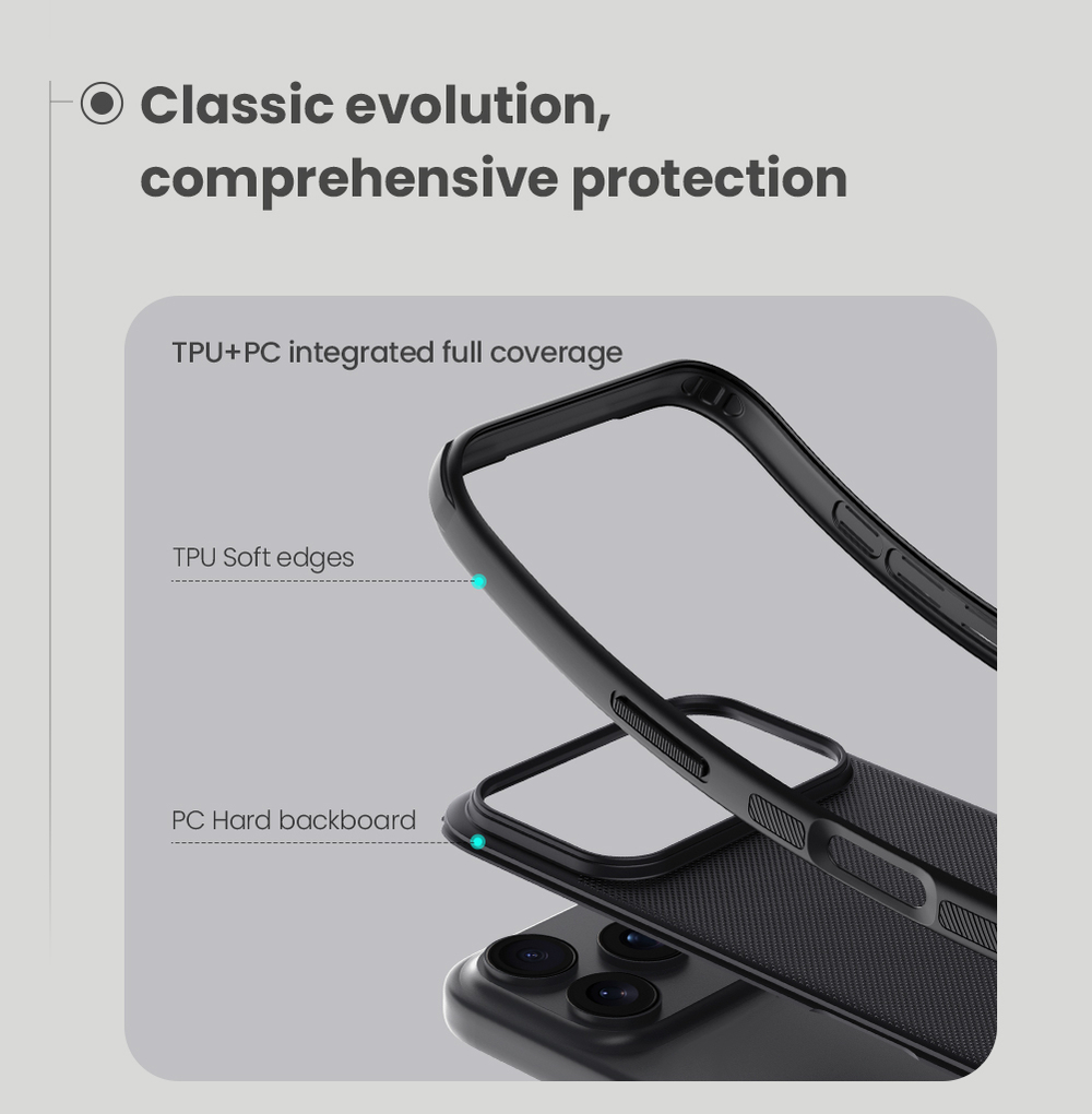 Чехол от Nillkin c зарядкой MagSafe для iPhone 17 Pro Max, серия Super Frosted Shield Pro Magnetic