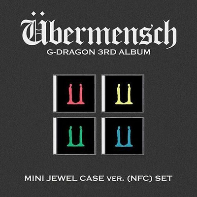 Альбом G-DRAGON - BERMENSCH 3rd Album MINI JEWEL 4 Version SET (NFC)
