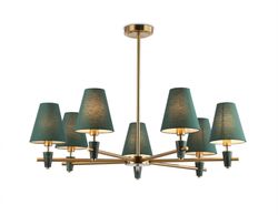 Ambrella Люстра на штанге с абажурами и мрамором Ceramo Classic LH75053