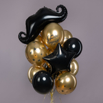 Фигура Усы черные 35" Fl