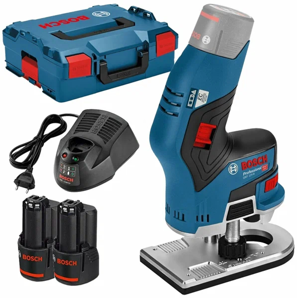 Аккумуляторный фрезер Bosch GKF 12V-8