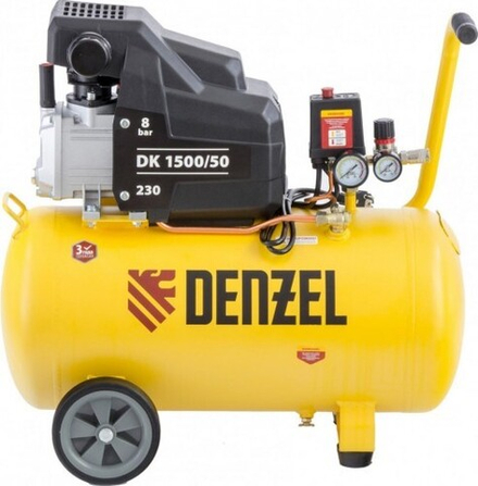 Компрессор поршневой Denzel DK1500/50,Х-PRO 58064