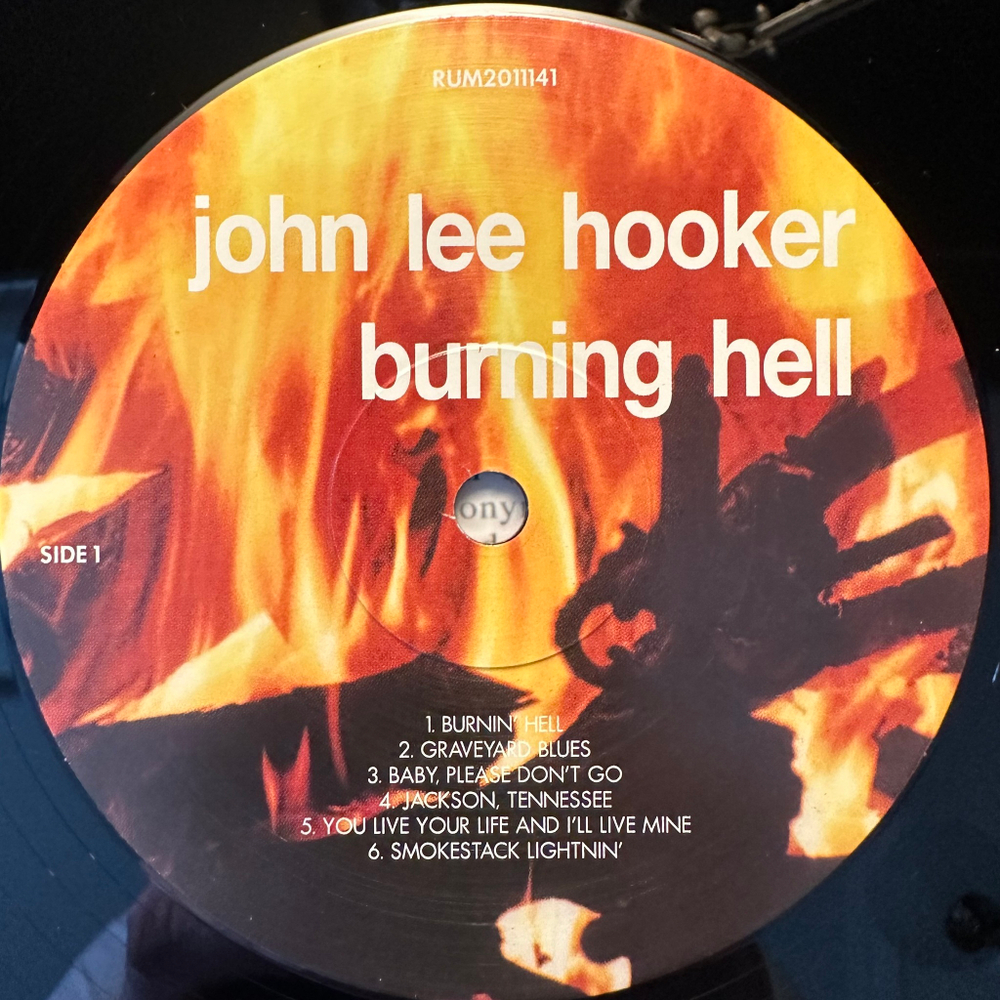 John Lee Hooker - Burning Hell (Европа 2017г.)