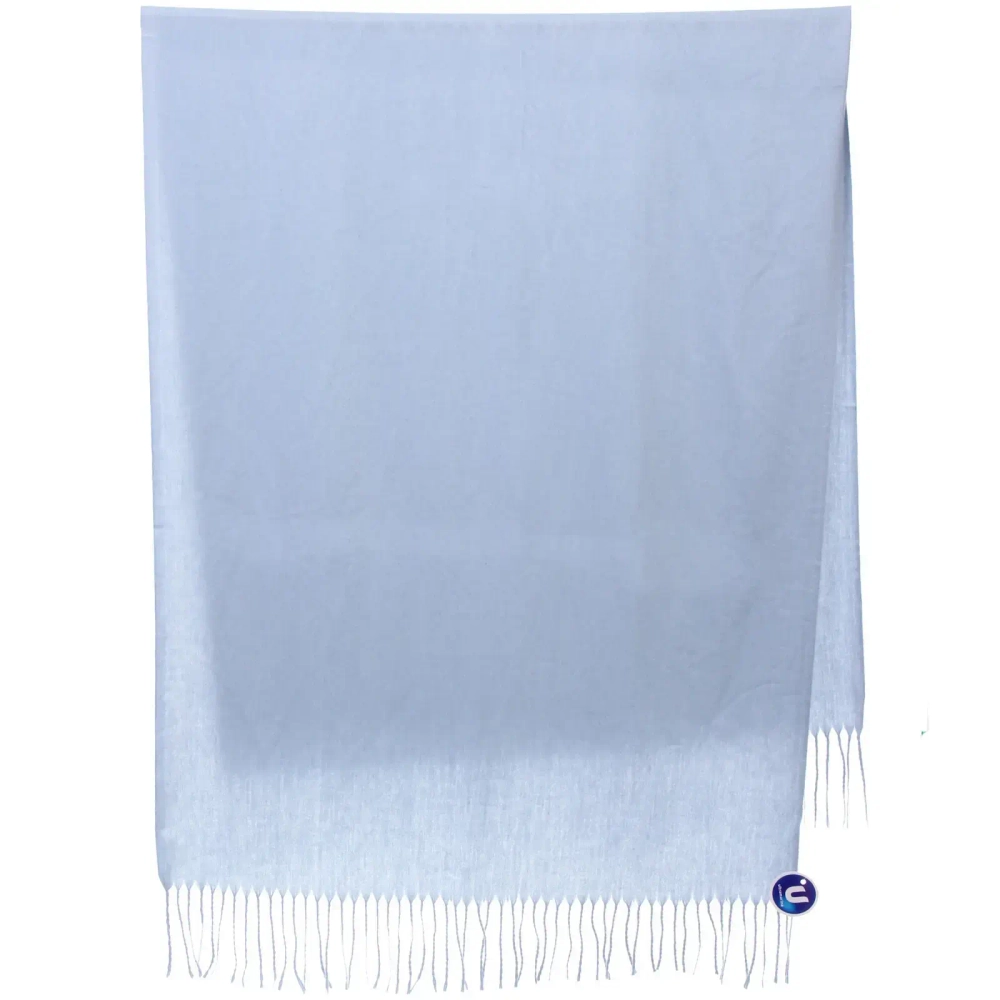 Палантин - шарф «ZIMA», однотонный, цвет светло голубой, 180*70см (200гр)