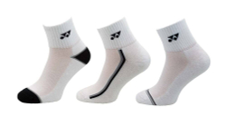 Теннисные носки Yonex Quarter Socks 3P - white
