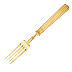 Набор столовых приборов на 6 персон 24 предмета Cutipol Line Matte Gold Brushed в подарочной упаковке