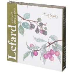 НАБОР ТАРЕЛОК ЗАКУСОЧНЫХ LEFARD "FRUIT GARDEN" 2 ШТ. 20,5 СМ (КОР=24НАБ.)