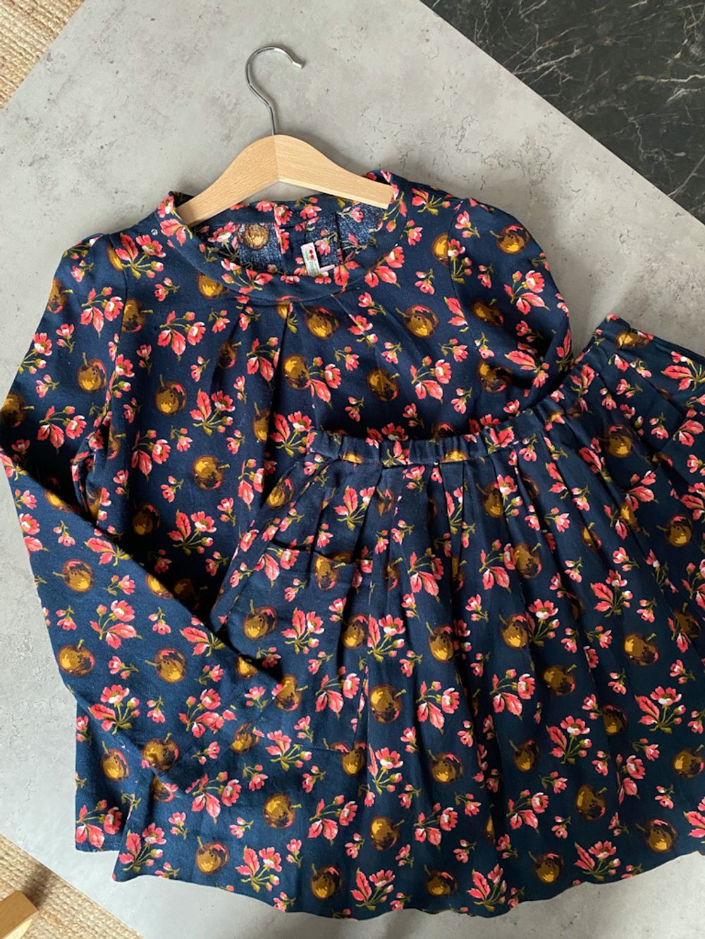 Новый хлопковый костюм  Bonpoint, 140