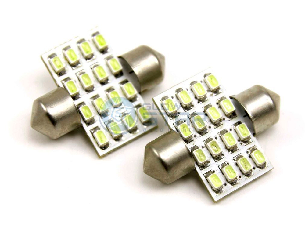 Светодиодная лампа C5W 31мм-16 SMD1206