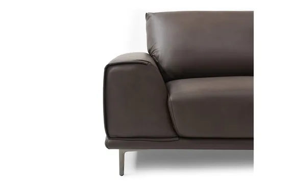 Кресло Nolan из натуральной коричневой кожи