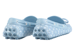 LOUIS VUITTON Lv Gloria Moccasin Shoes "Blue Monogram" Women"s