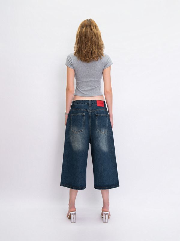 Шорты Denim Rinsed Blue - фото 6