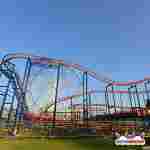 Страшные американские горки «Мышиный вжух», 8 кабин 16 мест, 28×17×6 м