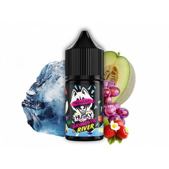Жидкость HUSKY PREMIUM Salt (20MG STRONG) 30 ml - Grindvik River (Виноград Клубника Дыня)