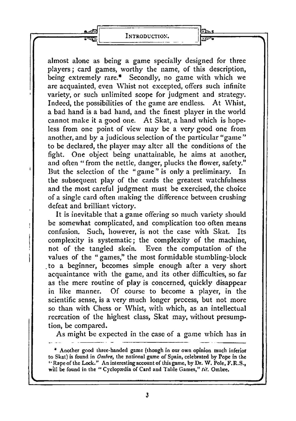The game of skat in theory and practice; | A Hertefeld