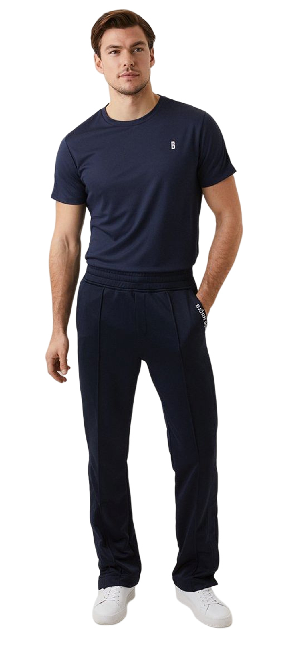 Мужские штаны теннисные Björn Borg Track Pants Borg SPO - night sky