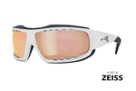 Спортивные очки LiP Typhoon / Gloss White - Black / Zeiss/ PA Polarized / Rose Gold