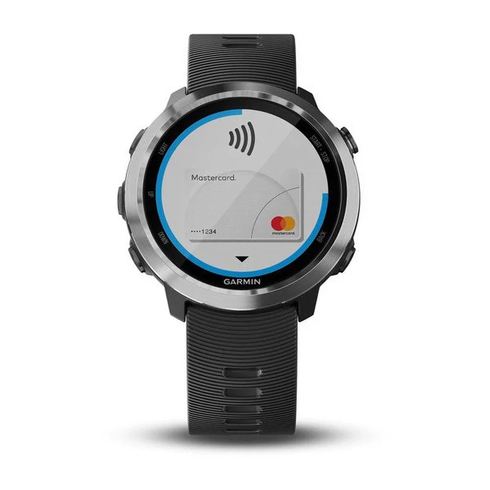 Часы для бега Garmin Forerunner 645 Music, с черным ремешком, 010-01863-30