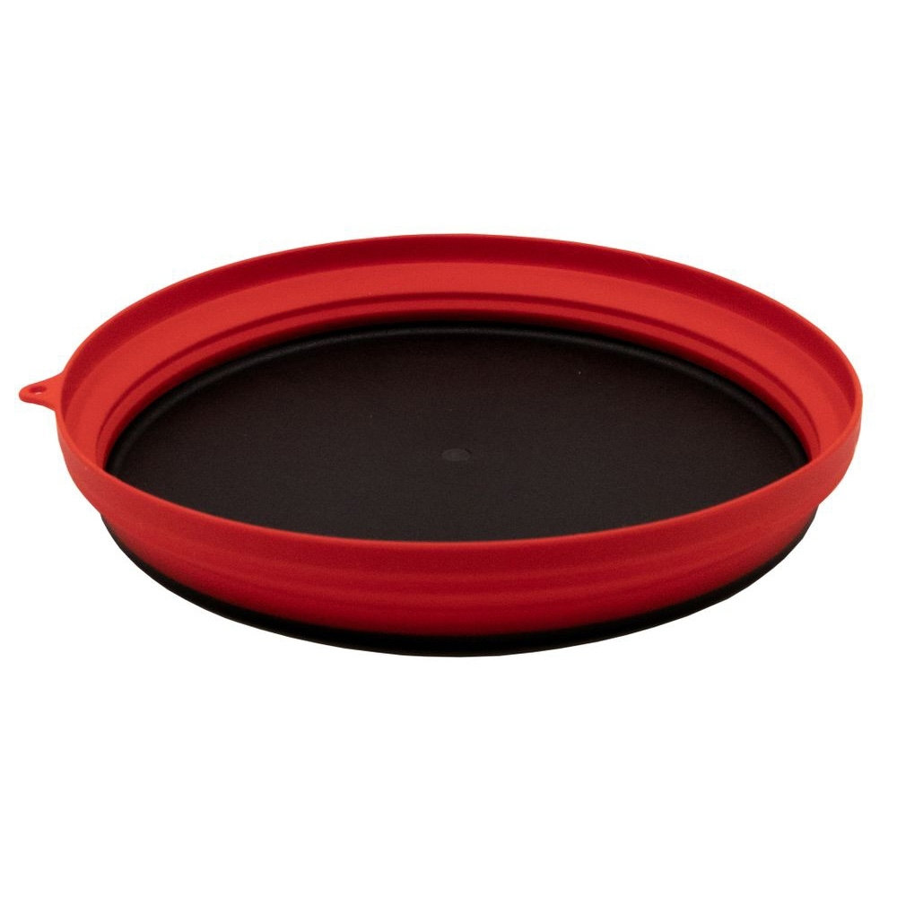 Tramp Тарелка силиконовая с пластиковым дном 1070 мл, TRC-124, терракотовый