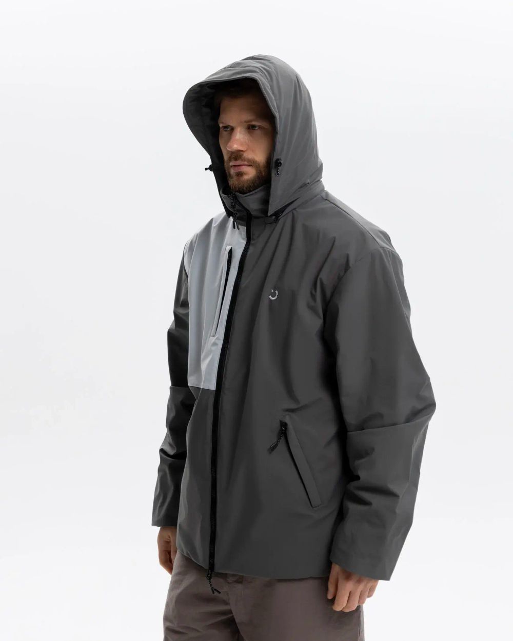 Куртка Outerkit Shell-02 Boreal Edition серая/белая