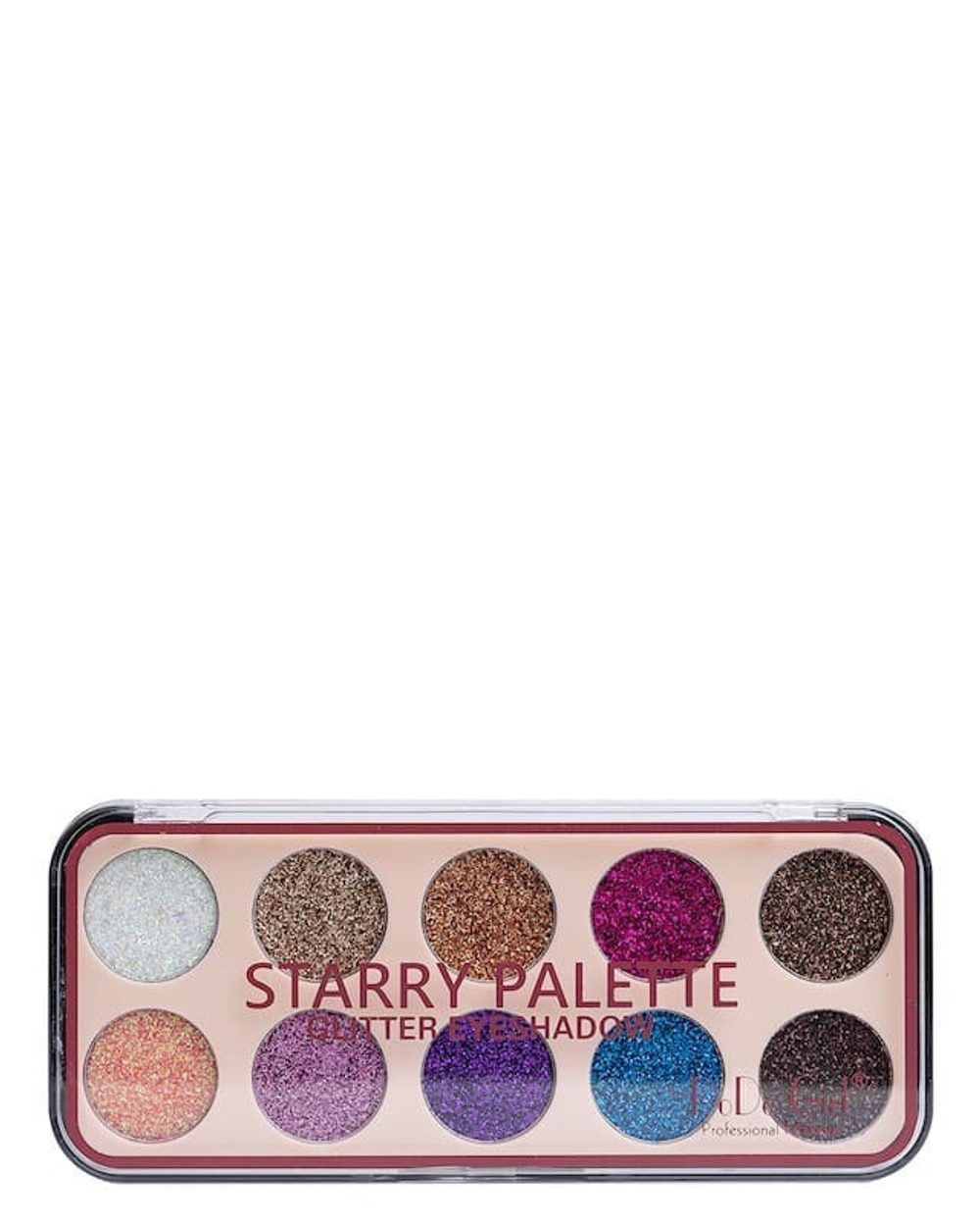 Глиттер для век DoDo Girl Starry Palette тон 03, 10 цветов