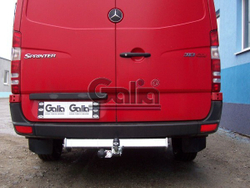 Фаркоп оцинкованный Galia M118A для Mercedes Sprinter 2006-, Volkswagen Crafter 2006-(паспорт и сертификат в комплекте)(без электрики)