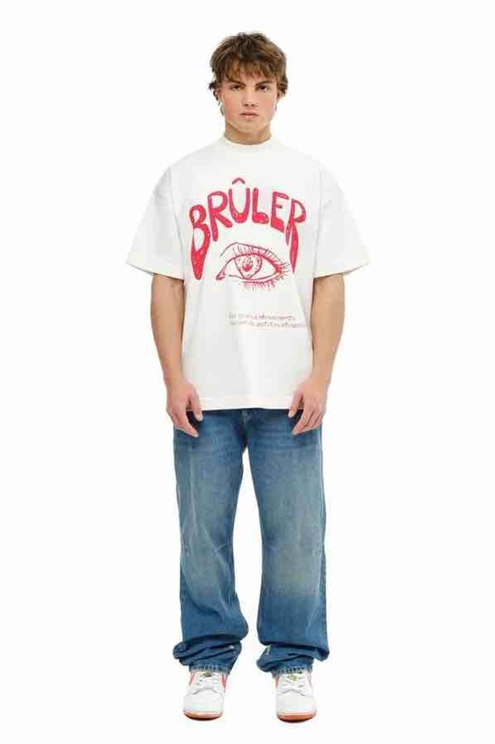 Футболка Bruler d'Amour Eye белая