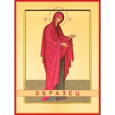 Чиновая икона Божией Матери БМ-82 (бм/Ч/1/2)