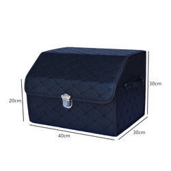 Органайзер бокс в багажник автомобиля автосумка для хранения аксессуаров сумка для инструментов 40х30х30см, черный