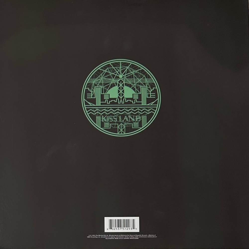 The Weeknd ‎– Kiss Land 2LP (Европа 2013г.)