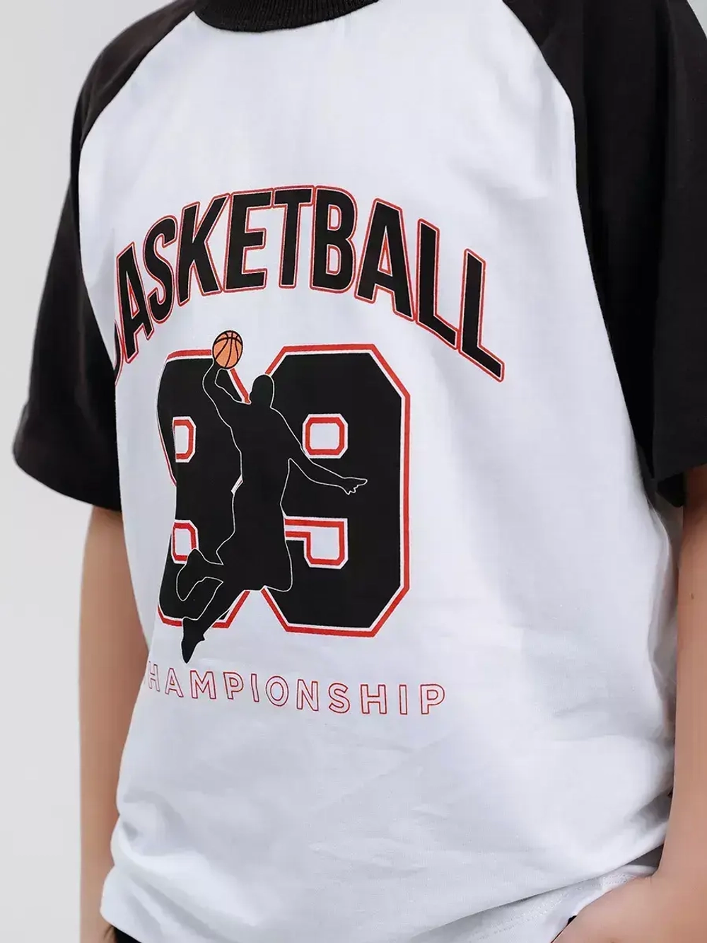 Футболка с принтом для детей и подростков