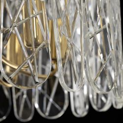 Citilux TALLA CL318262 Люстра хрустальная подвесная Золото