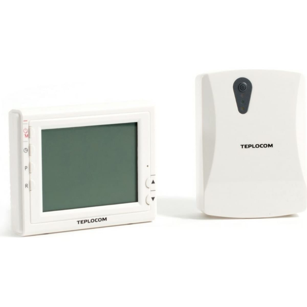 Беспроводной программируемый термостат TEPLOCOM TS-Prog-2AA/3A-RF