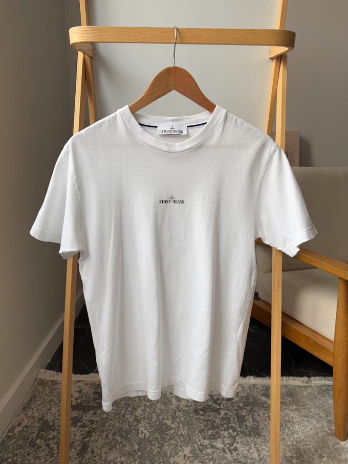 Хлопковая футболка Stone Island, S