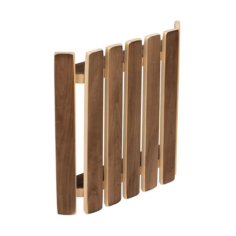 33336 АБАЖУР для светильника угловой 29,5*27,5*6 СМ, ПЛОСКИЙ, ОБОЖЖЕННАЯ ЛИПА (1) "БАННЫЕ ШТУЧКИ"