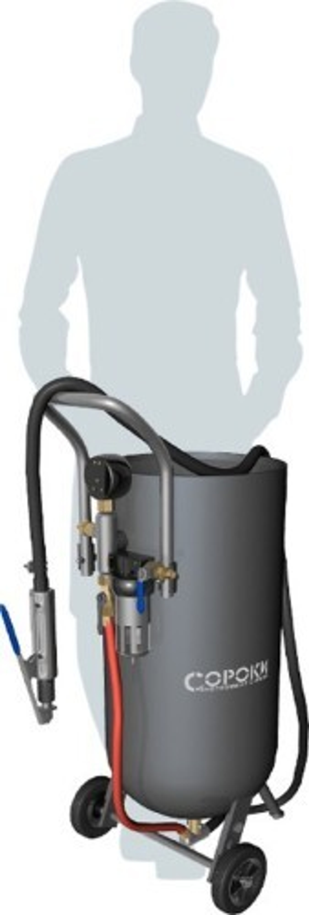 Пескоструйный аппарат СОРОКИН 10.3 34 л