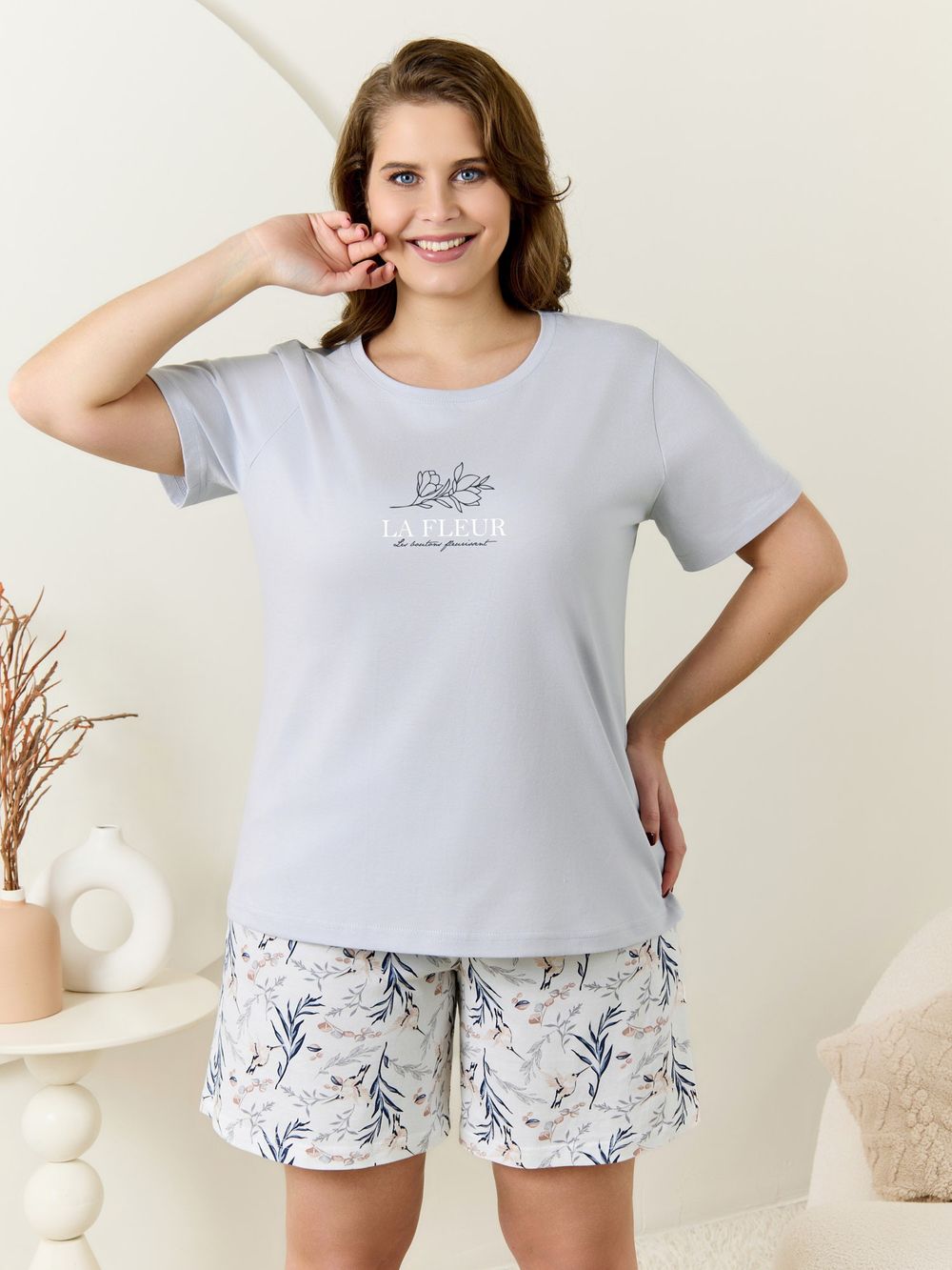 Пижама Рельеф-3 Виотекс СВЕТЛО-СЕРЫЙ