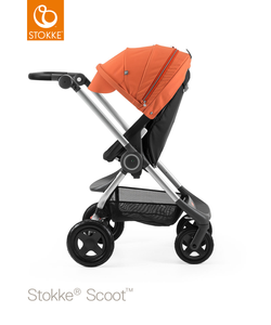 Детская коляска Stokke Scoot Black, черный