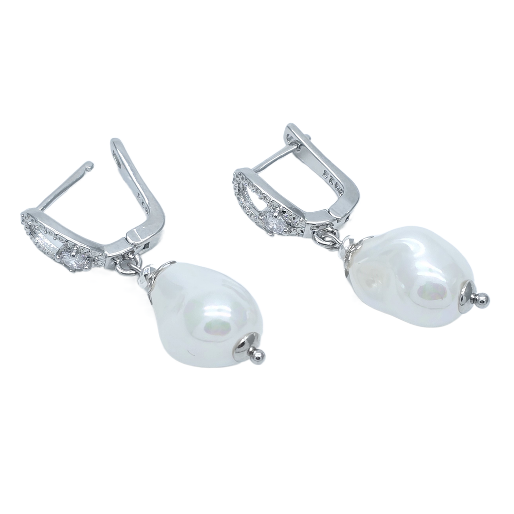 91002249 Серьги Selena Pearls