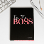 Подарочный набор «I m the BOSS» ежедневник + термостакан