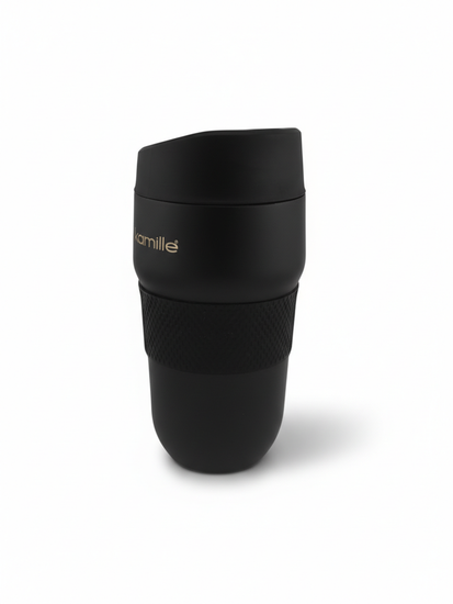 Термокружка 320 мл. из нержавеющей стали Kamille KM 2165 с TPR-вставкой