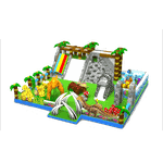 Надувной батут "Динозаврия" 14*14*7 м