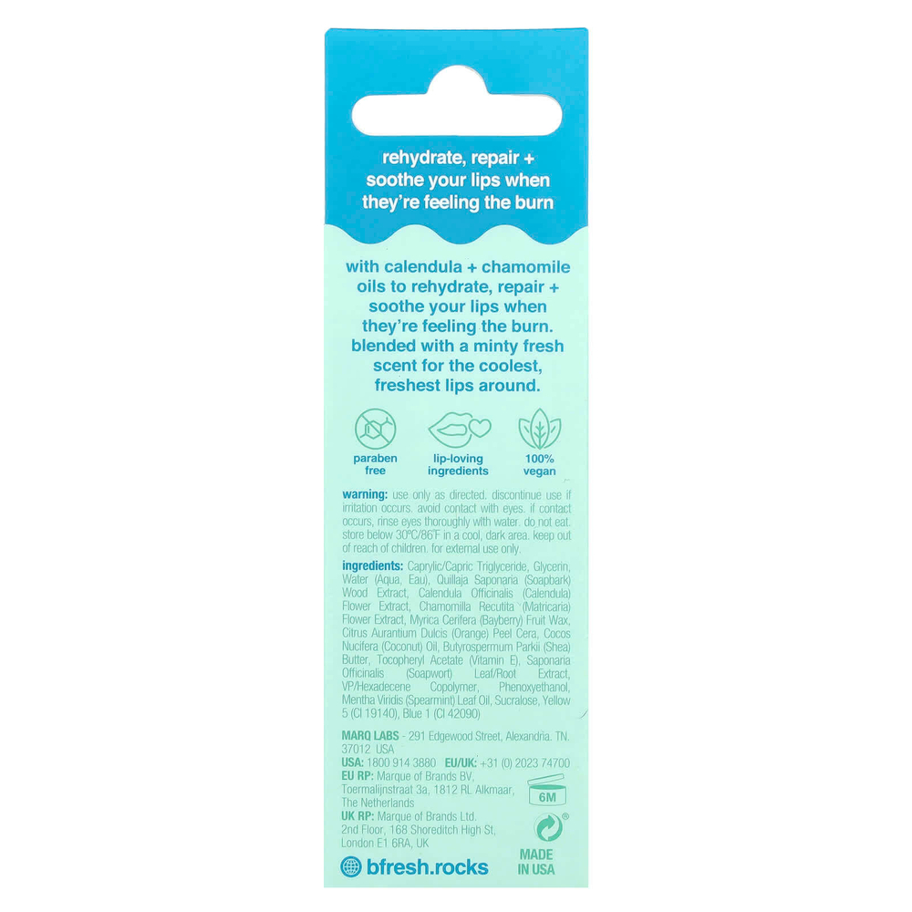 b.fresh, Bye Bye To The Burn, Cooling Lip Serum, Mint, 0.5 fl oz (15 ml)