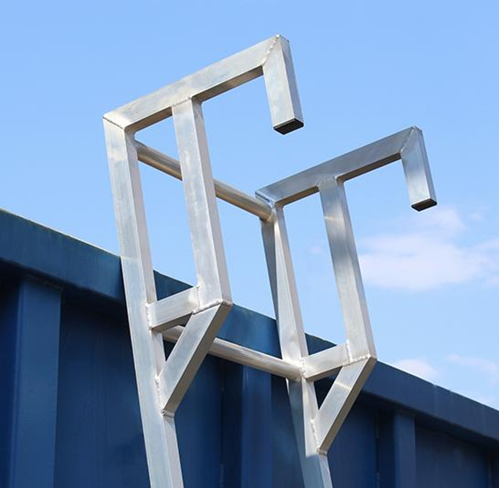 Лестница навесная для полувагонов MEGAL ЛНА (Н = 4,95м)