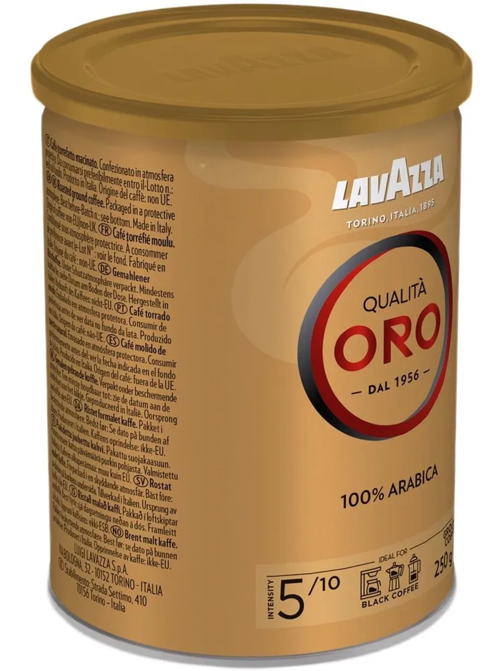 Кофе молотый Lavazza Qualita Oro (ж/б), 250