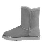 Угги Bailey Button Short II Metallic Grey