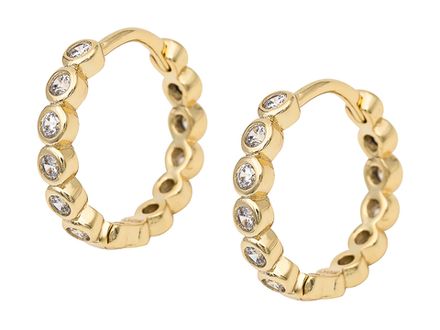 Серьги-Кольца "Дорожка" 17,3мм