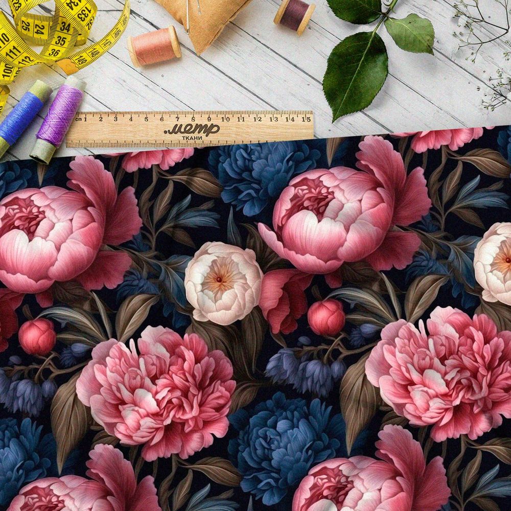 Ткань премиум сатин ночной колумбарий