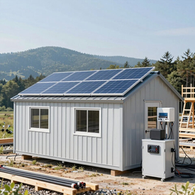 Автономное энергоснабжение для бытовки: забудьте о проводах и генераторах!